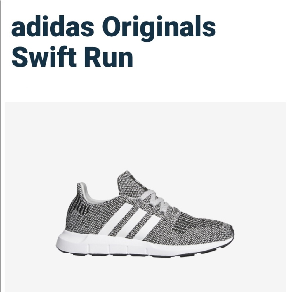 Adidas Originals Swift Run boys shoe size 5.5